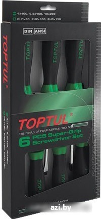 Набор отверток Toptul GAAE0613 6 предметов