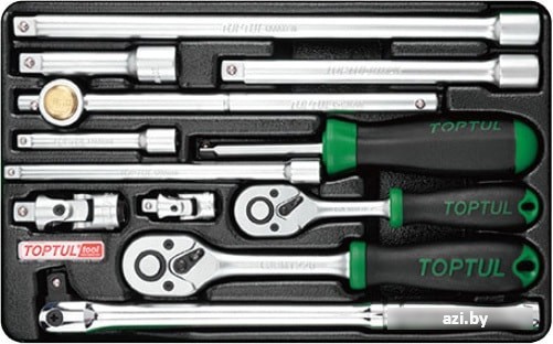 Универсальный набор инструментов Toptul GZA-1202 (12 предметов)