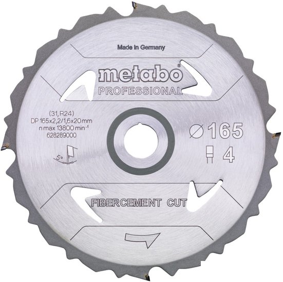 Пильный диск Metabo 628289000