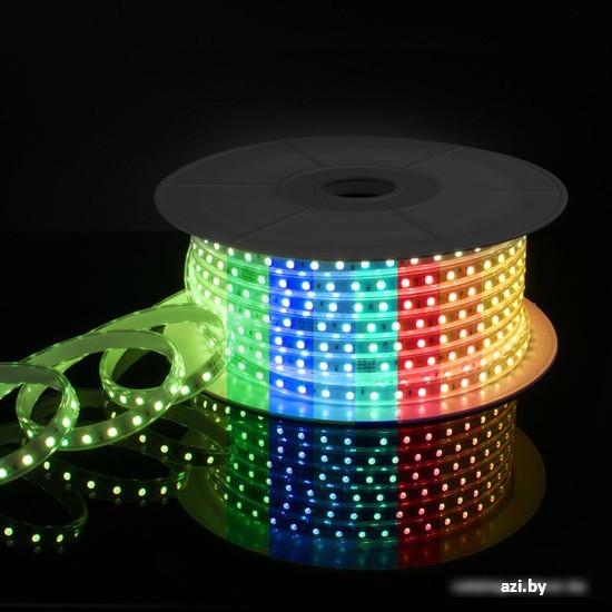 Светодиодная лента Elektrostandard 220V 11W 60Led 5050 IP65 мульти, 50 м