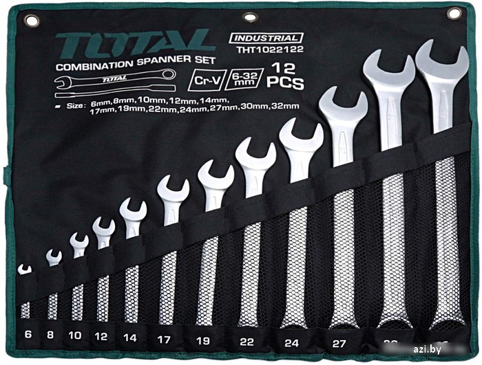Набор ключей Total THT1022122 (12 предметов)