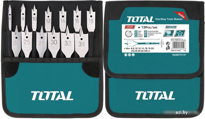 Набор сверл Total TACSD70131 (13 шт)
