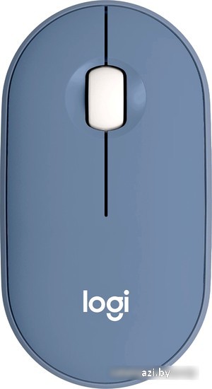 Мышь Logitech M350 Pebble (темно-синий)