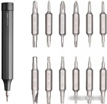 Набор бит Xiaomi Hoto Precision Screwdriver QWLSD004 (13 предметов)