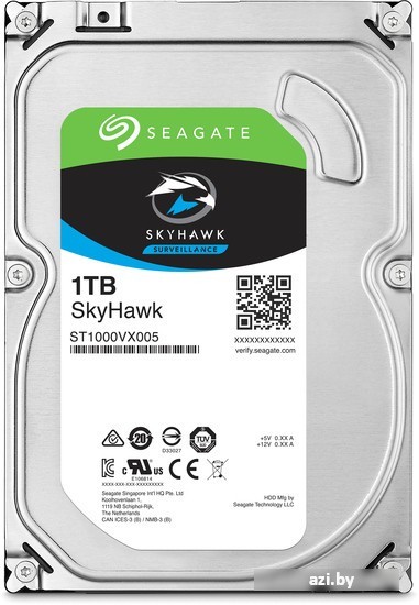 Жесткий диск Seagate Skyhawk 1TB [ST1000VX005]