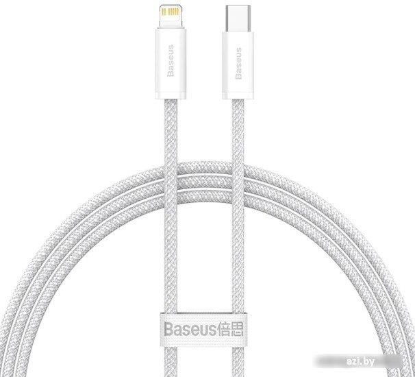 Кабель Baseus Lightning - USB Type-C CALD000002 (1 м, белый)