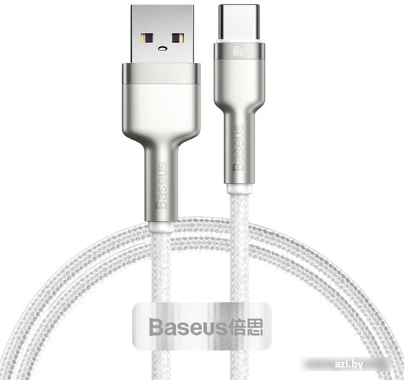 Кабель Baseus USB Type-A - USB Type-C CAKF000102 (1 м, белый)