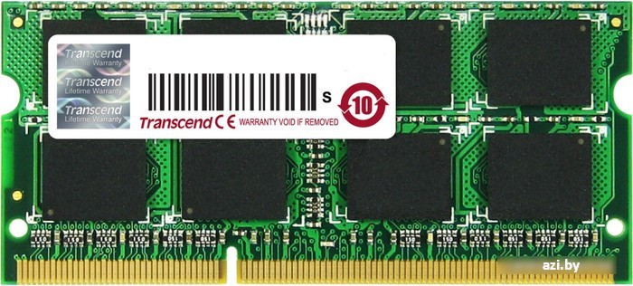Оперативная память Transcend JetRam 4GB DDR3 SO-DIMM PC3-12800 (TS512MSK64V6N)