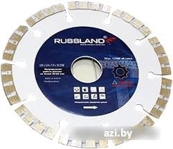 Отрезной диск Russland Сегментный 125 x 22.23