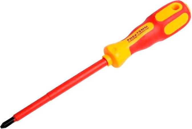 Отвертка Rexant PH 0х75 мм 12-4715