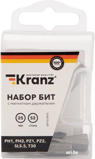 Набор бит Kranz KR-92-0433 (7 шт)