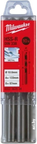 Набор оснастки Milwaukee 4932363529 (10 предметов)