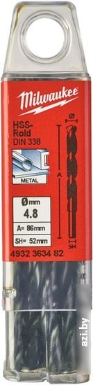 Набор оснастки Milwaukee 4932363482 (10 предметов)