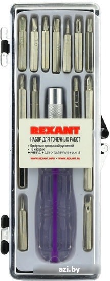 Набор отверток Rexant 12-4704 (16 предметов)
