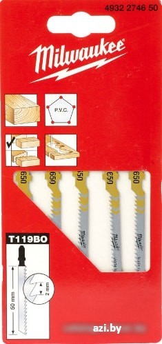 Набор оснастки Milwaukee 4932274650 (5 предметов)