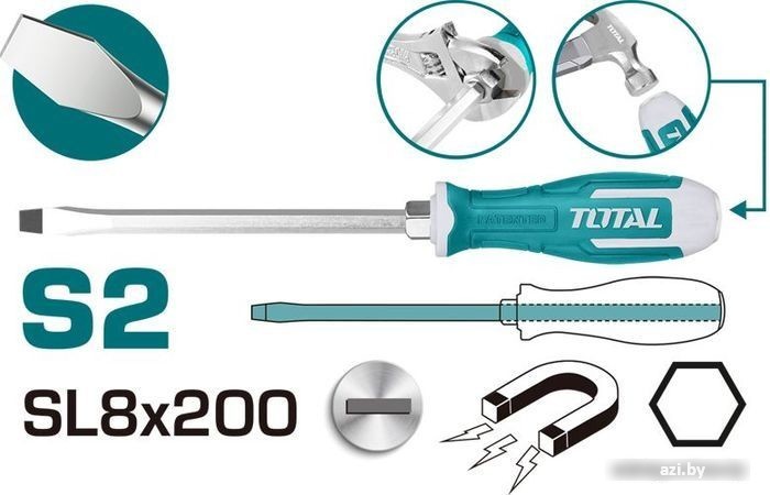 Отвертка Total THGS82006
